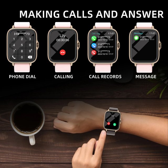 1.83'' Waterproof Smart Watch - Image 7