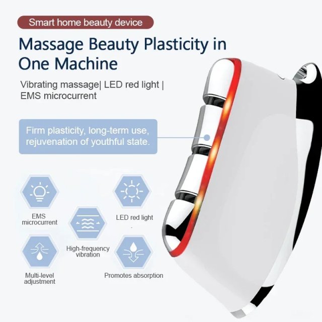 Electric Facial Lifting & Skin Tightening Microcurrent Beauty Massager - Image 3