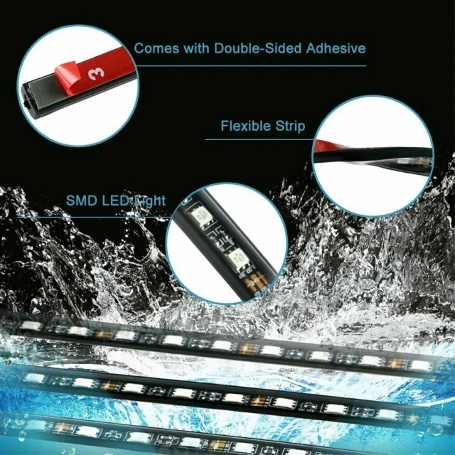 Car Underglow Neon Accent LED Strip Light Kit - Image 5