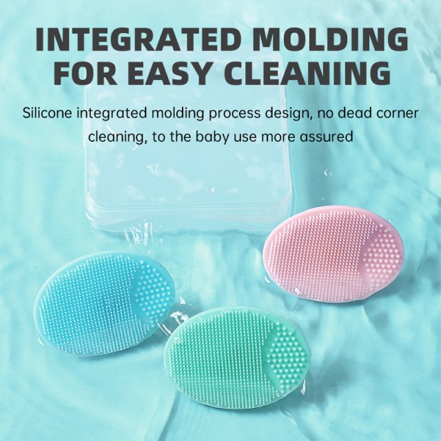 Baby Silicone Shampoo & Exfoliating Bath Brush - Image 5