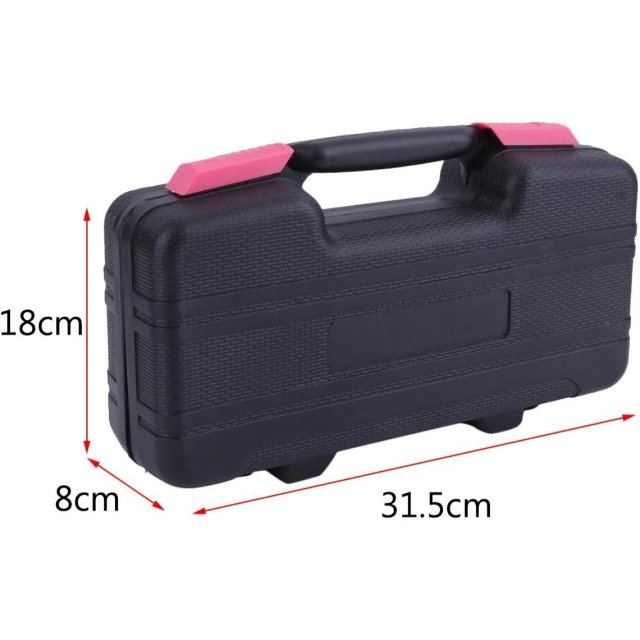 39-Piece Pink Household Tool Kit – Perfect for Home, Office, Garage & Dorm Use - Image 8