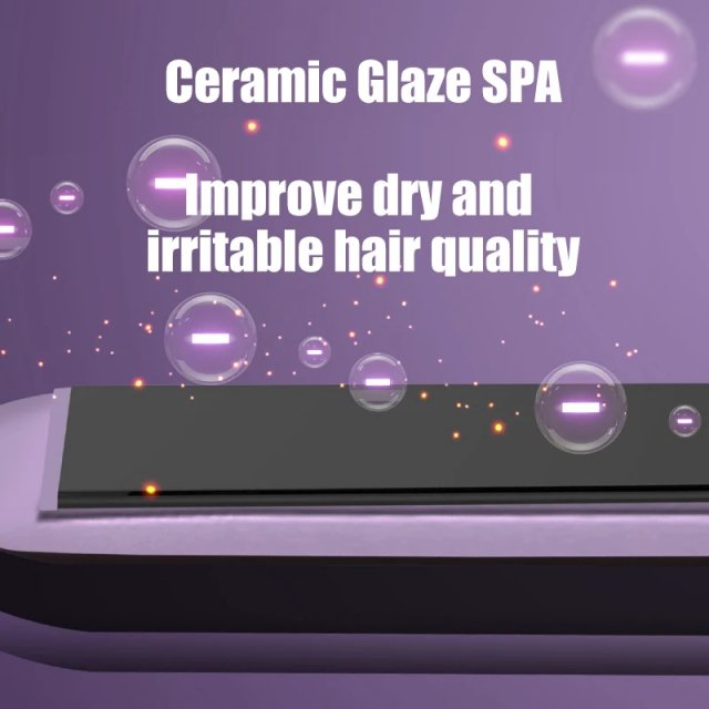 Professional Ceramic Hair Straightener with Floating Plates - Image 4