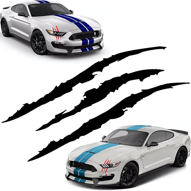 Reflective Monster Claw Car Stickers - Image 3