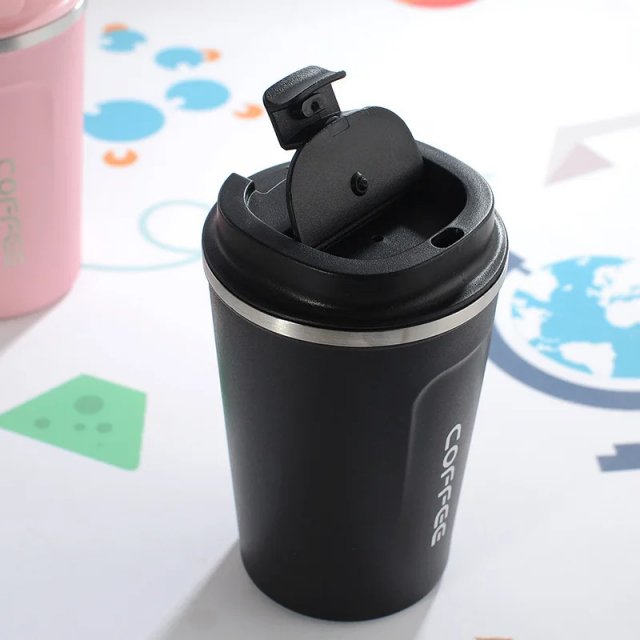 Portable Stainless Steel Thermos Mug - Image 7