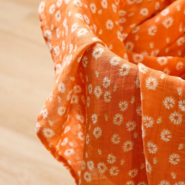 Breathable Baby Muslin Cotton Swaddle Blanket Set - Image 4