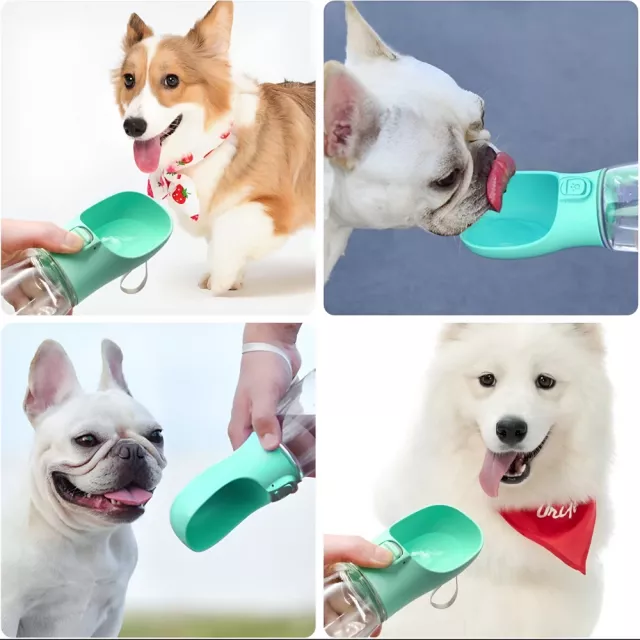 Portable Dog Water Bottle with Travel Bowl - Image 3