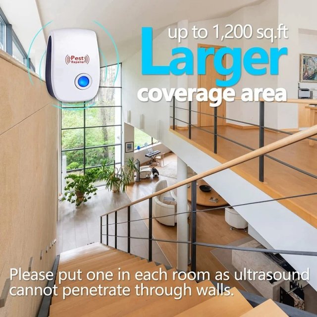 6 Pack Ultrasonic Pest Repeller - Image 3