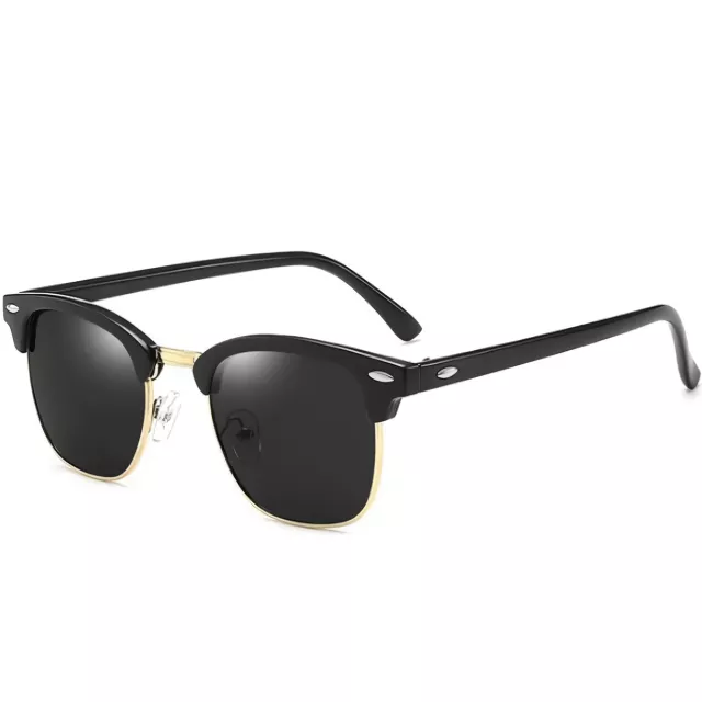 UV Protection Oval Frame Sunglasses - Unisex Driving Eyewear - Image 5