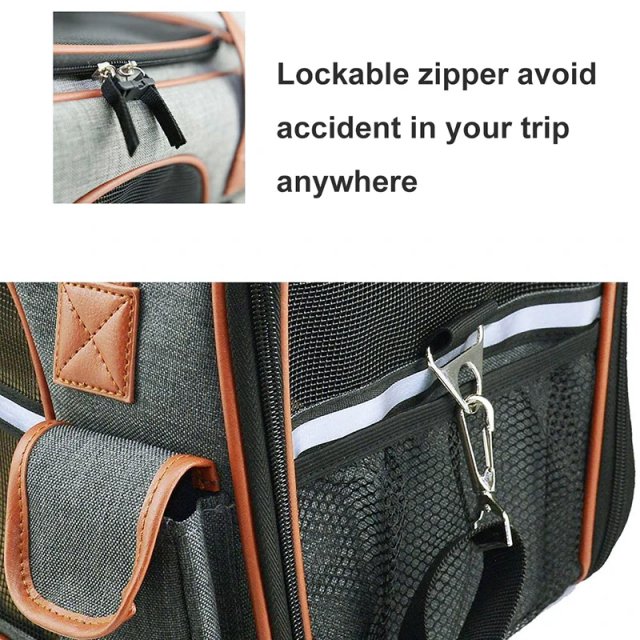 Portable Small Dog Carrier with Comfortable Handle - Image 6