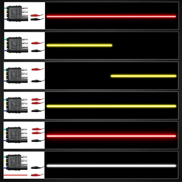 12V 48/60 Inch LED Tailgate Light Strip for Trucks - Image 6