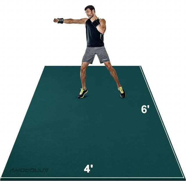 Large 7mm Thick Exercise Mat - Image 6