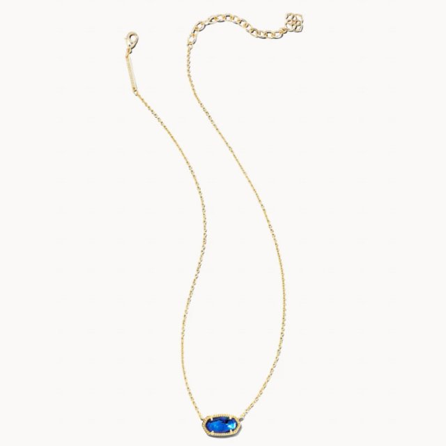 Elegant Gold-Plated Crystal Pendant Necklace - Image 5