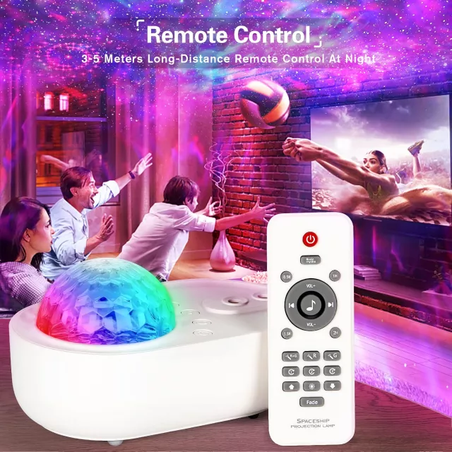 Starry Sky Projector Night Light with Bluetooth Speaker - Image 6
