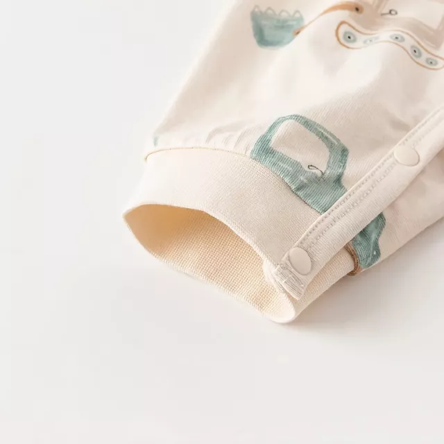 Baby Boys Casual Print Romper - Comfortable Cotton Jumpsuit 0-36M - Image 5