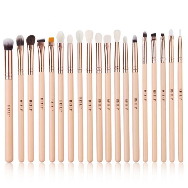 19pcs Pink Makeup Brush Set - Image 6