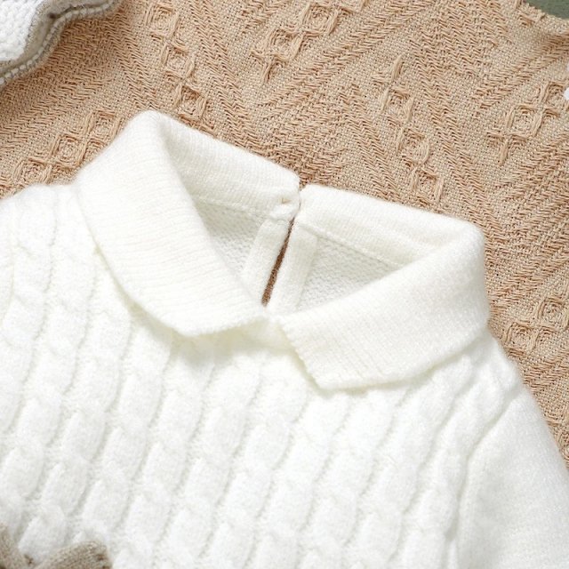 Baby Knit Romper & Hat Set - Image 5