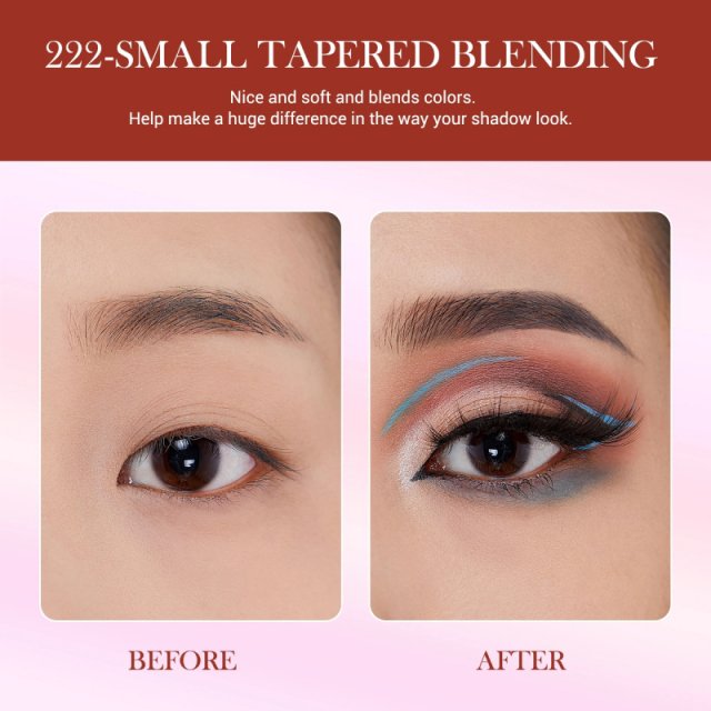 Small Tapered Eye Blending Makeup Brush - Image 2