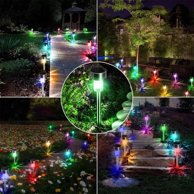 Outdoor Solar Landscape Lights for Pathways and Gardens - Image 3