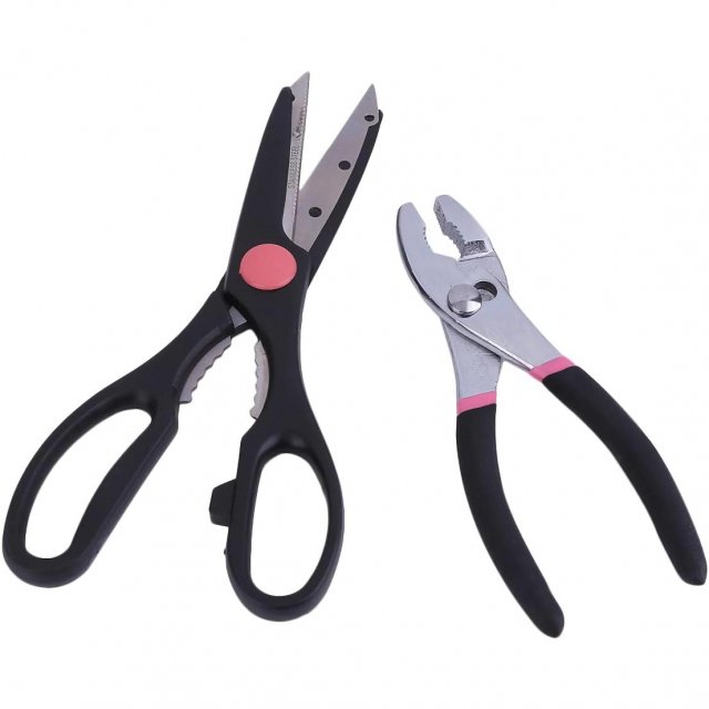 39-Piece Pink Household Tool Kit – Perfect for Home, Office, Garage & Dorm Use - Image 6