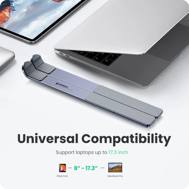 Adjustable Aluminum Laptop Stand - Image 3