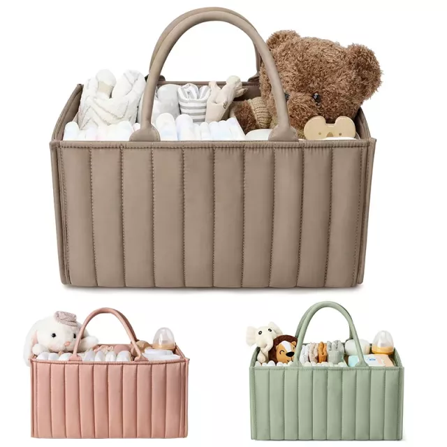 Folding Portable Baby Diaper Organizer Bag - Image 3