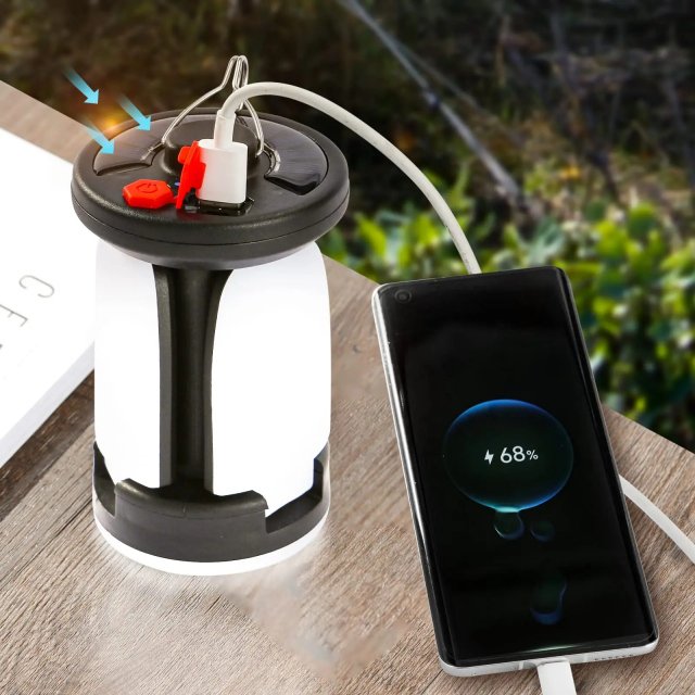 Rechargeable Solar LED Camping Lantern - Image 3