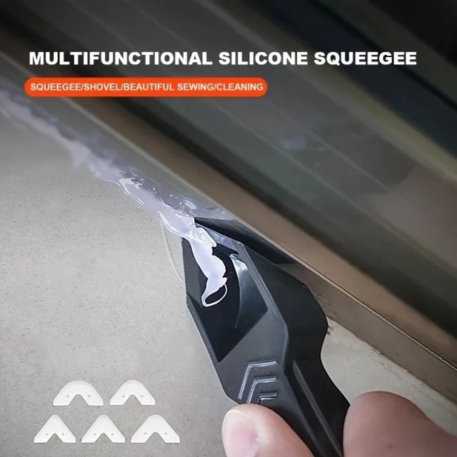 5-in-1 Silicone Sealant Scraper & Caulk Remover Tool Set - Image 5