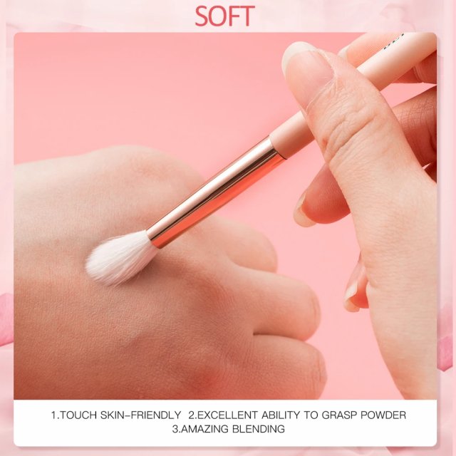 19pcs Pink Makeup Brush Set - Image 2