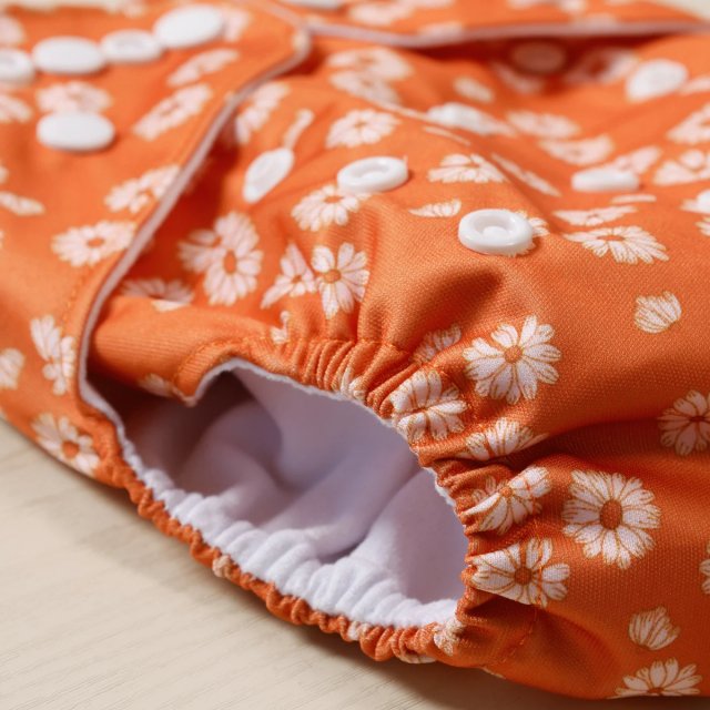 Adjustable, Breathable Baby Cloth Diaper - Image 3