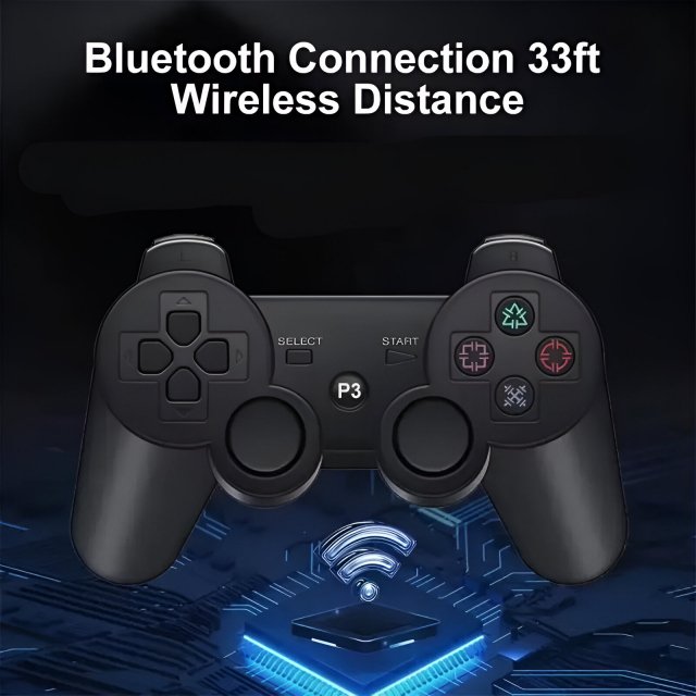 Wireless Bluetooth Gamepad for PS3 Console and PC - Image 4