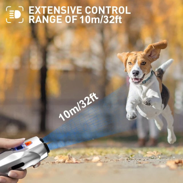 Ultrasonic Dog Repeller with LED Flashlight and Dual Sensors - Image 3