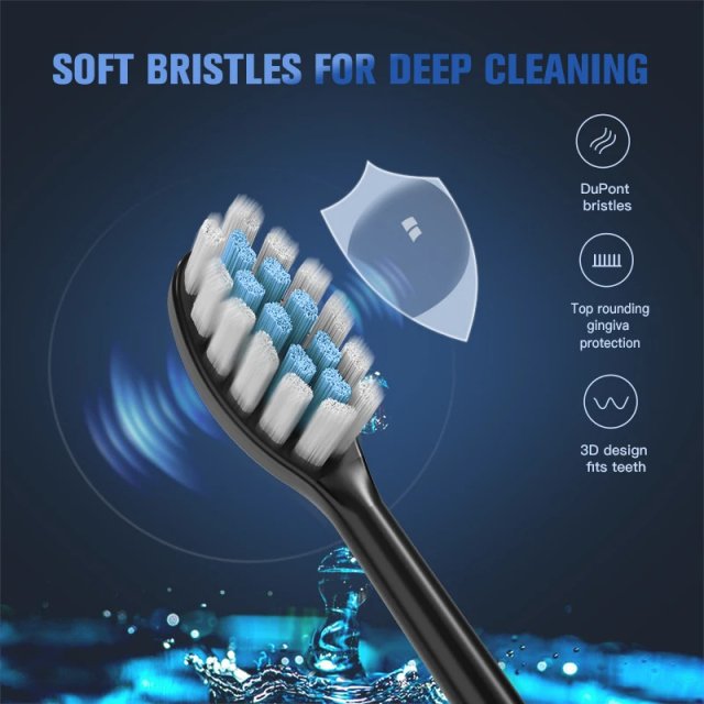 Sonic Electric Toothbrush with 5 Modes – Whitening & Deep Cleaning, IPX7 Waterproof - Image 5