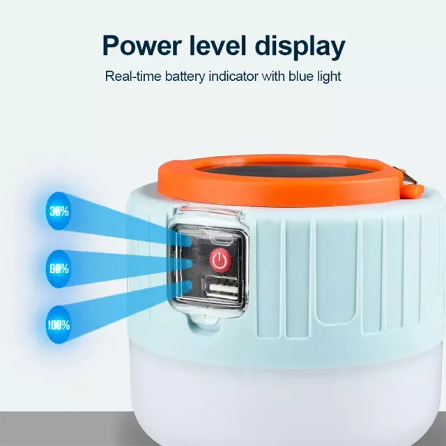 Solar Camping Lantern with Power Bank & Remote Control - Image 6