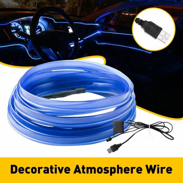 3ft LED Car Interior Atmosphere Light - Image 4