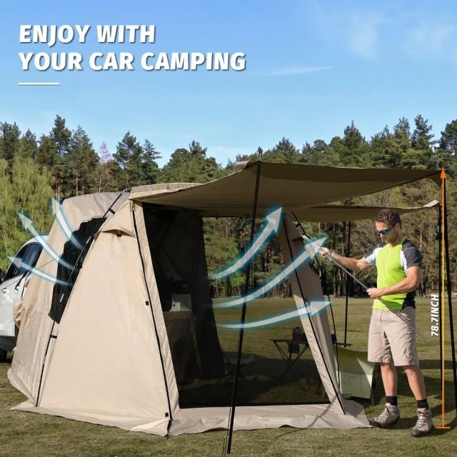 Outdoor SUV Tent Awning - Image 3