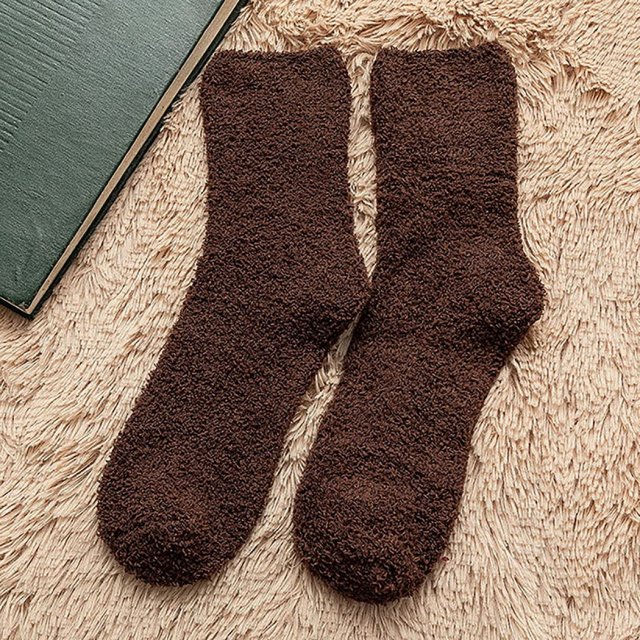 Cozy Men's Winter Thermal Fleece Socks - Image 3