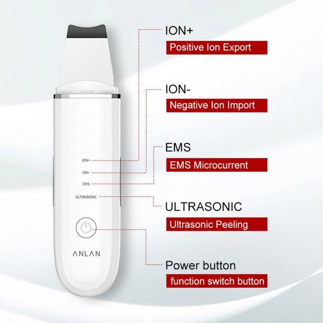 Ultrasonic Skin Scrubber & EMS Lifting Tool - Image 7