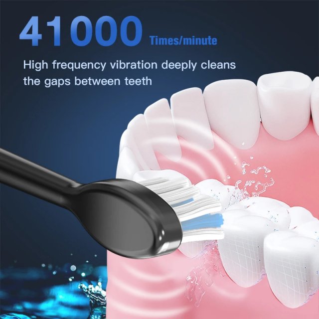 Sonic Electric Toothbrush with 5 Modes – Whitening & Deep Cleaning, IPX7 Waterproof - Image 4