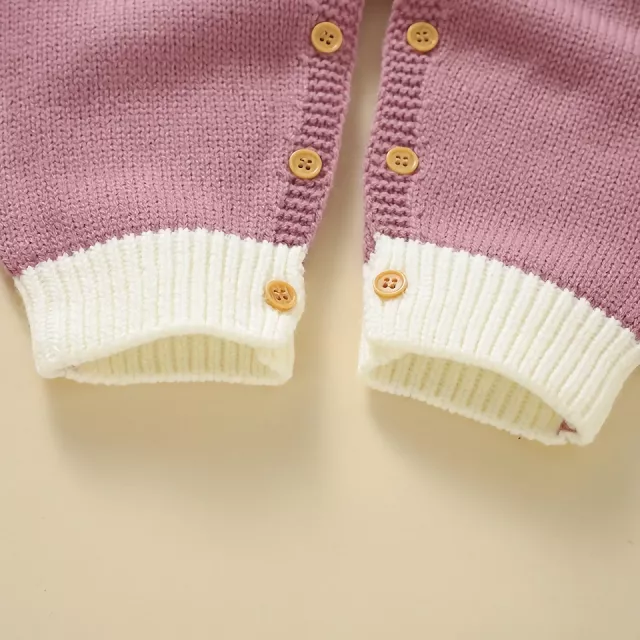 Knitted Baby Romper with Cute Cartoon Horse - Unisex 0-18M - Image 6