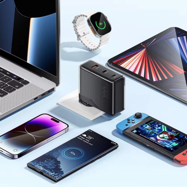 100W GaN USB Type C Fast Charger for MacBook, Tablets, and Phones - Image 7