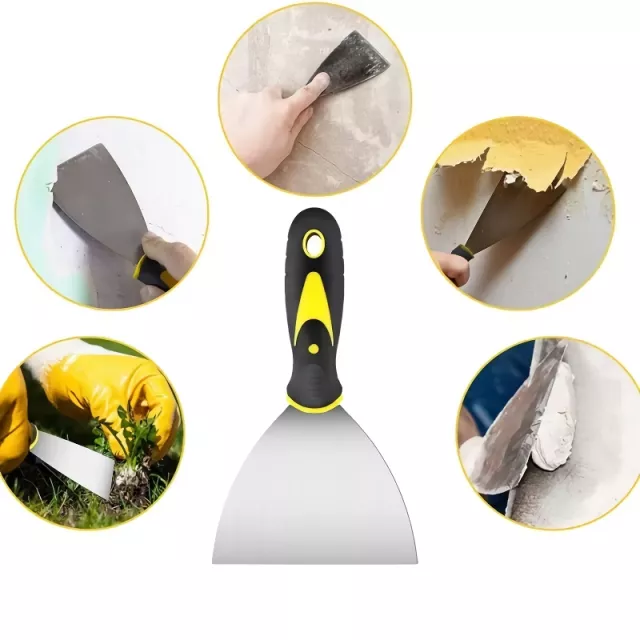2/3/4/5 Inch Stainless Steel Putty Knife Set - Image 4