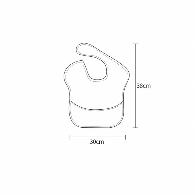 2pcs Baby Waterproof Cartoon Bibs - Image 8