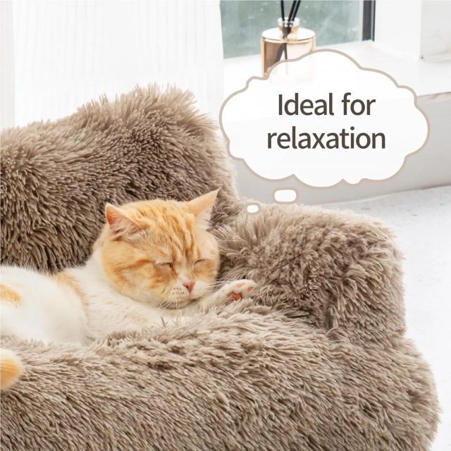 Washable Soft Pet Bed for Cats and Small Dogs - Image 3