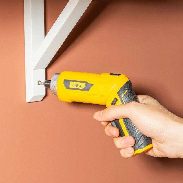 3.6V Cordless Electric Screwdriver with Rechargeable Battery, LED Light & 4-Speed Control - Image 3