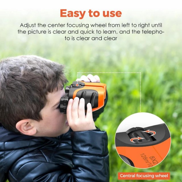 Compact 8x21 Shockproof Binoculars for Kids - Image 6