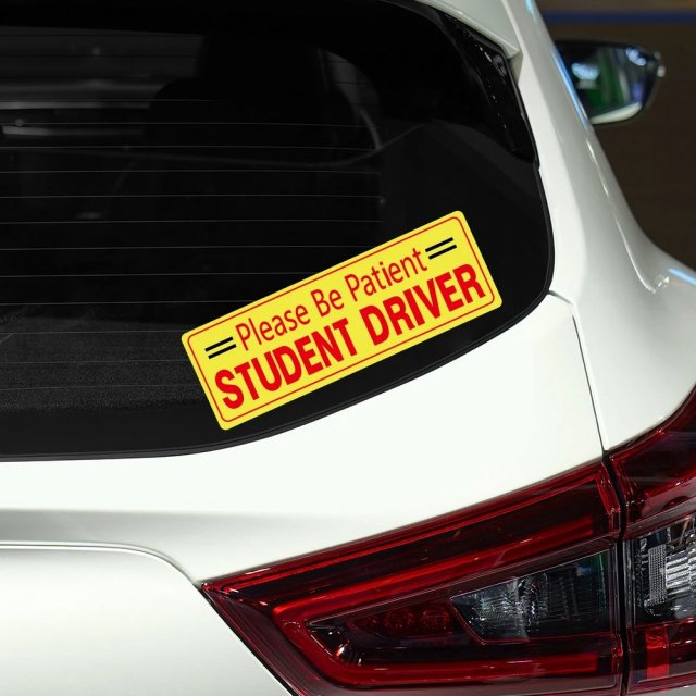 New Driver Car Safety Decal - Image 4