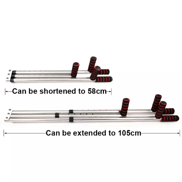 Adjustable Stainless Steel 3-Bar Leg Stretcher for Yoga, Dance & Flexibility Training - Image 6