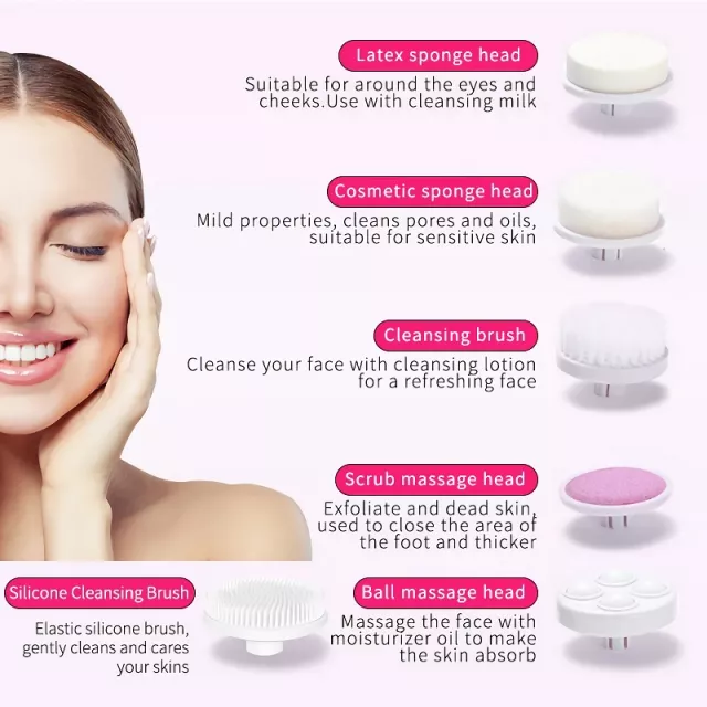 5-in-1 Electric Facial Cleanser and Pore Cleaner - Image 4