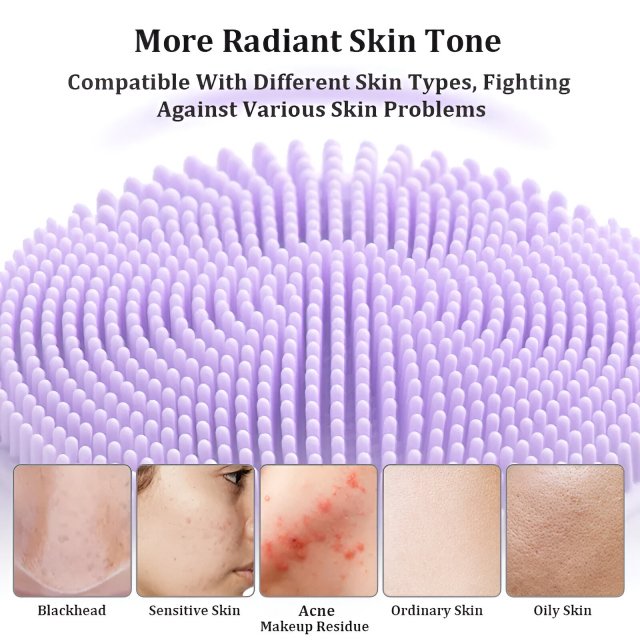 Waterproof Sonic Facial Cleansing Brush - Image 4
