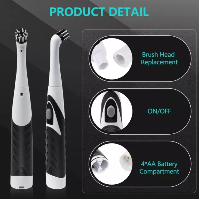 Multifunctional Sonic Scrubber Cleaning Tool - Image 5